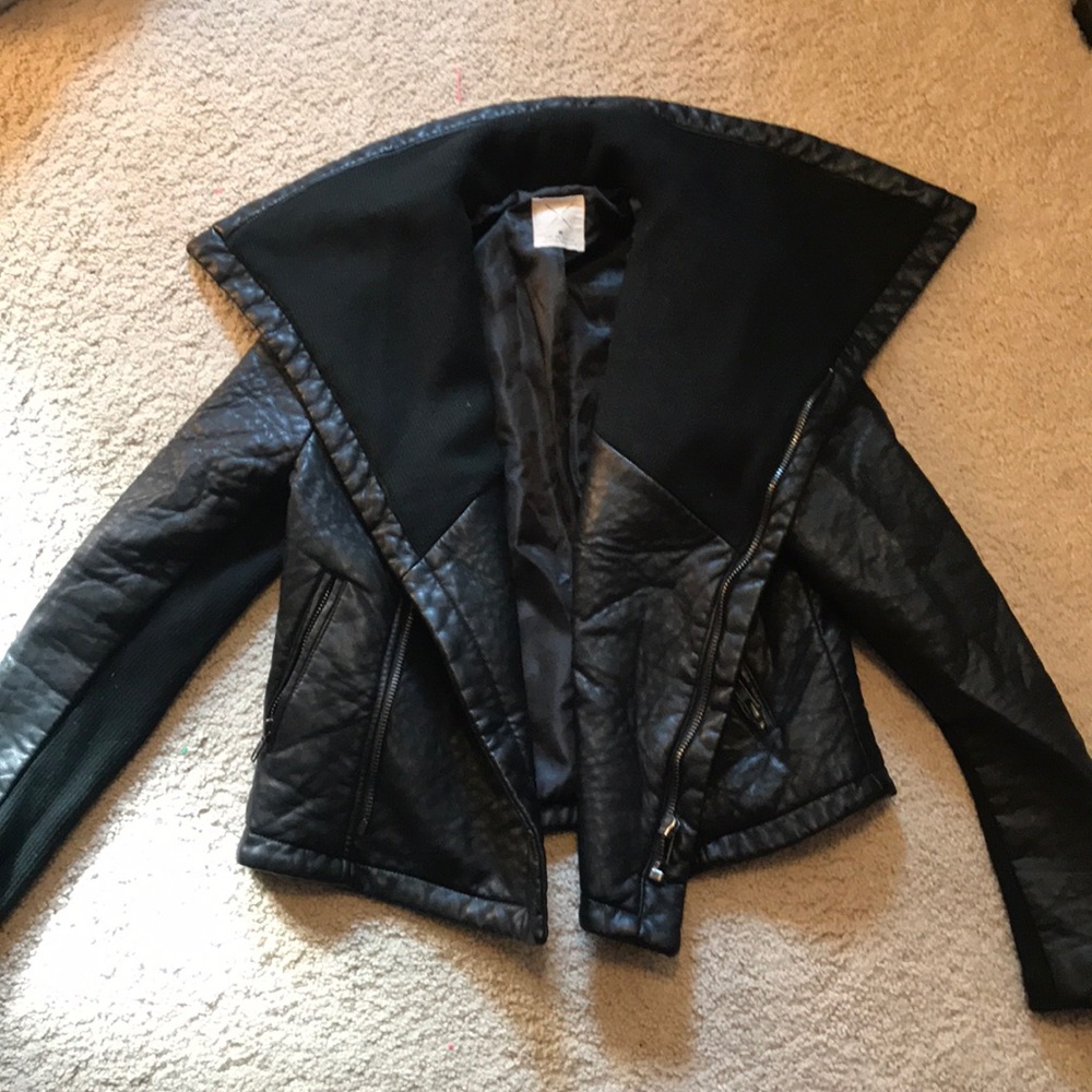 Leather jacket
